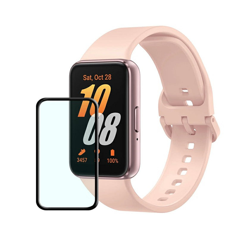 2Pcs  /  Pack For Samsung Galaxy Fit3 R390 Watch Screen Protector PMMA+PC HD Screen Film 2Pcs  /  Pack For Samsung Galaxy Fit3 R390 Watch Screen Protector PMMA+PC HD Screen Film